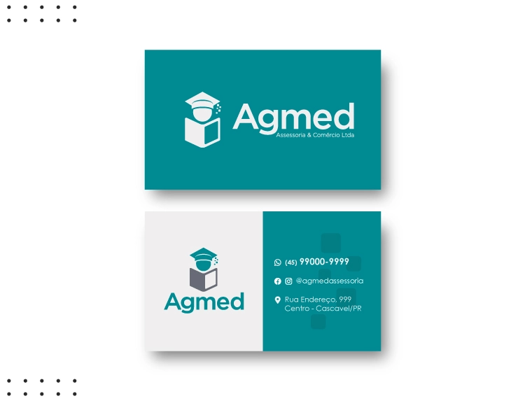 Cartão de Visita Agmed