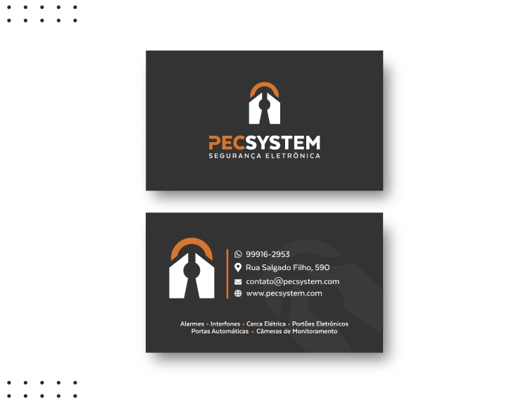 Cartão de Visita Pec System 