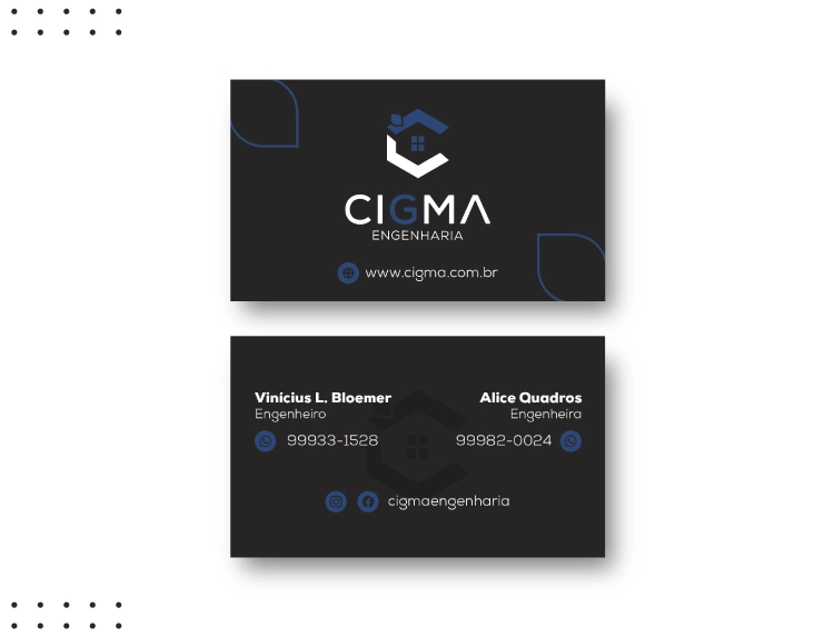 Cartão de Visitas Cigma