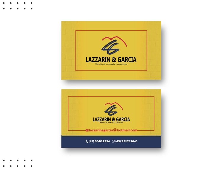 Cartão de Visitas Lazzarin & Garcia