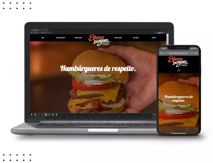 Site - Brasa Burguer