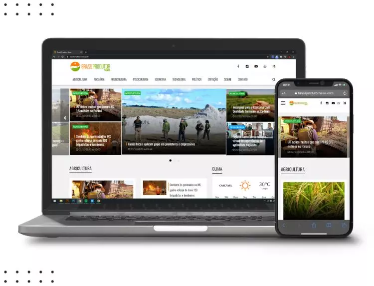 Site - Brasil Produtor News