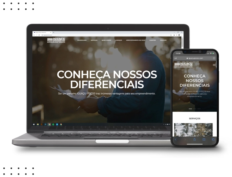Site - Iguaçu Poços Artesianos