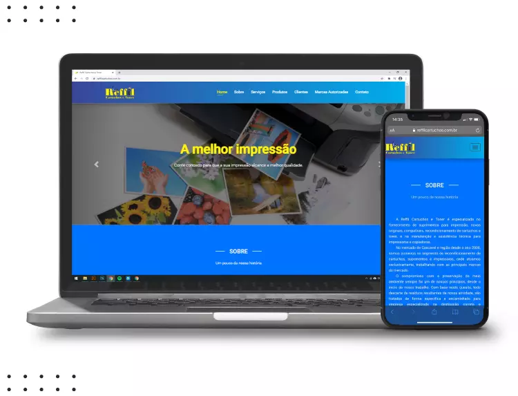 Site - Reffil Cartuchos